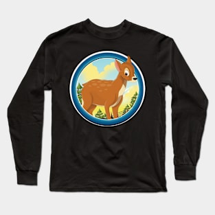 Cute Deer Long Sleeve T-Shirt